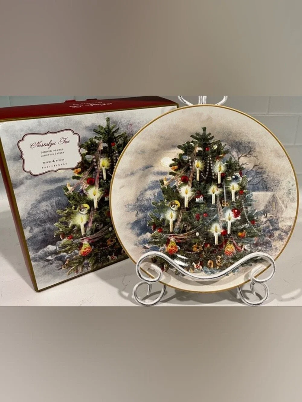 Pottery Barn‎ Nostalgic Christmas Tree 10.5